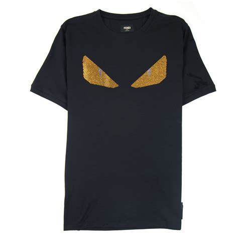 fendi bug eyes zip t shirt|onu fendi diamante bug eyes.